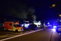 Grossbrand Halle Troisdorf Kriegsdorf Junkersring P625